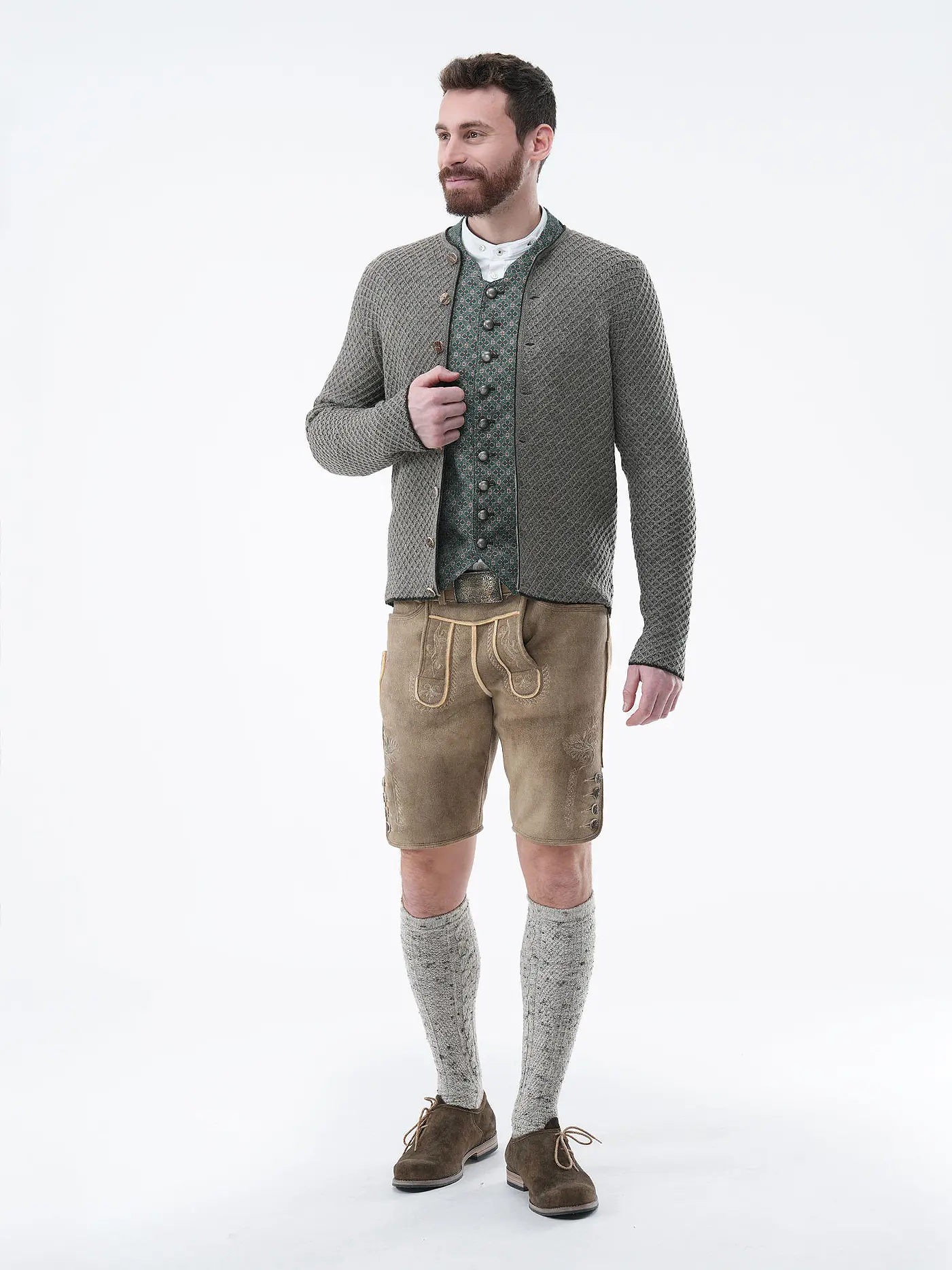 GOTTSEIDANK | Trachten Strickjacke XAVER | 